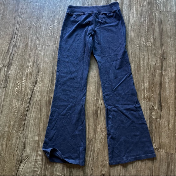 Brandy Melville Navy Blue Flared Pants size small - Picture 2 of 6